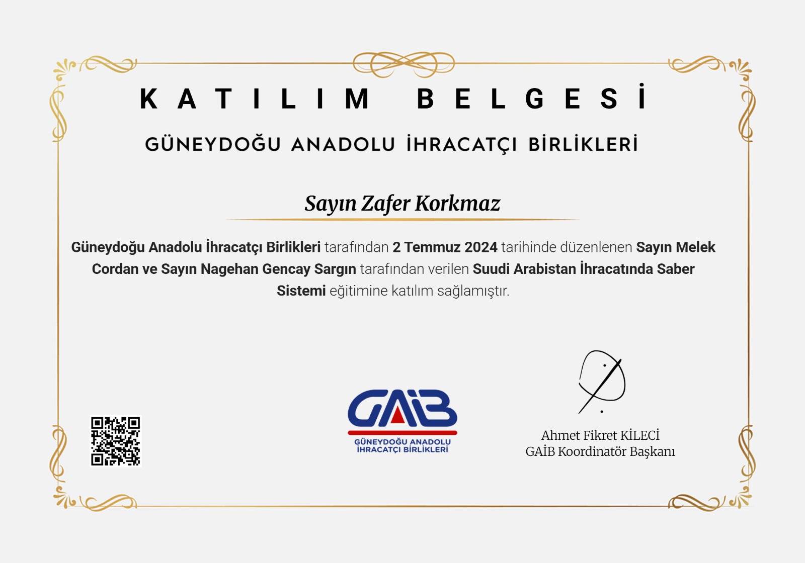 Exporting to Saudi Arabia - Southeastern Anatolian Exporters' Association (GAİB)